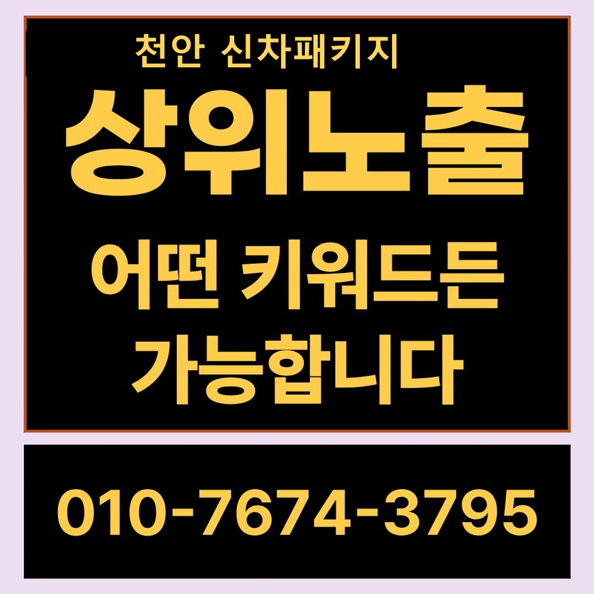 천안 신차패키지 현장